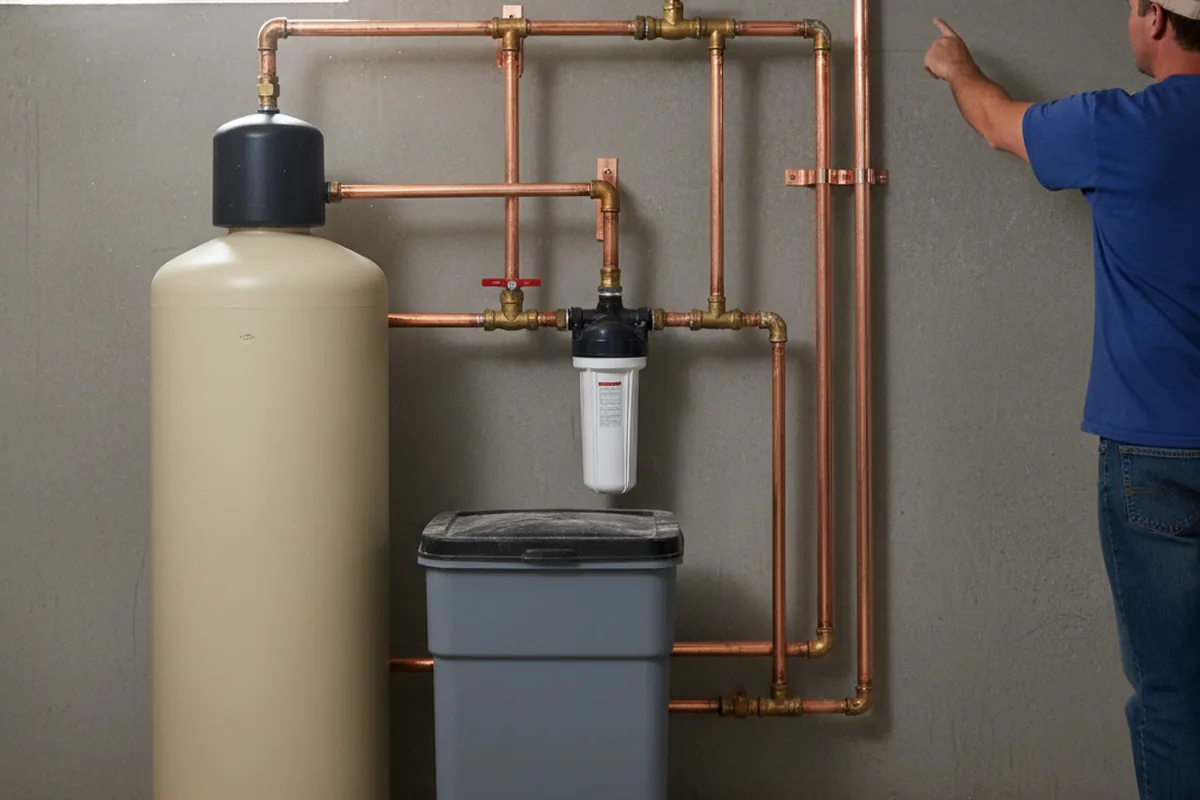 Whole-house water treatment system installed in Green River